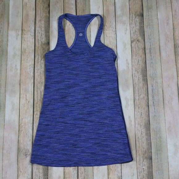 lululemon athletica Tops - Lululemon Cool Racerback Tank Top Spacedye Reverse